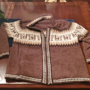 Peruvian Wool Sweater XL